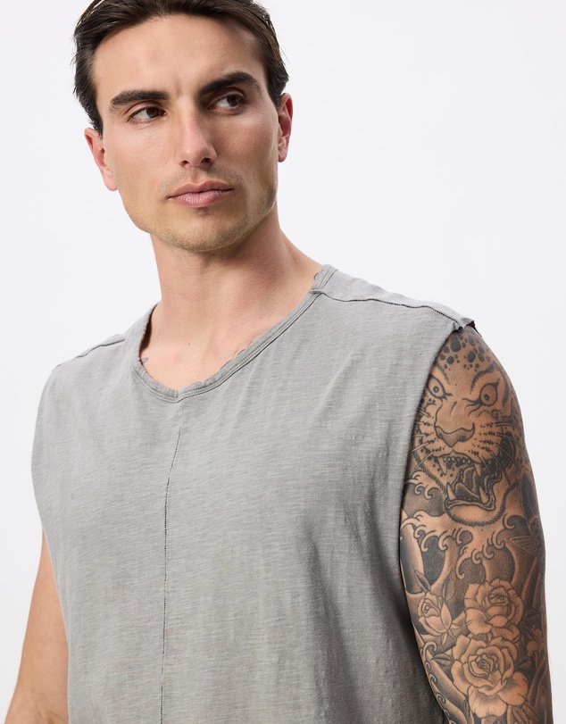 Surrounded By Ghosts - The Minium Cotton Muscle T-Shirt
