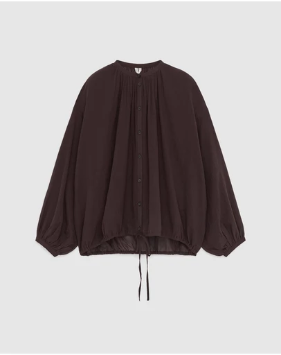 ARKET - Crepe Drawstring Blouse