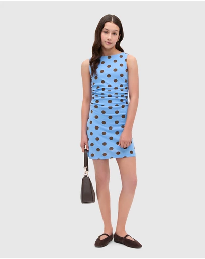 Seed Heritage - Mesh Spot Dress