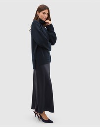 Seed Heritage - Australian Merino Oversized Roll Neck