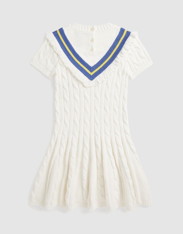 Polo Ralph Lauren - Cricket Stripe Cotton Sweater Dress