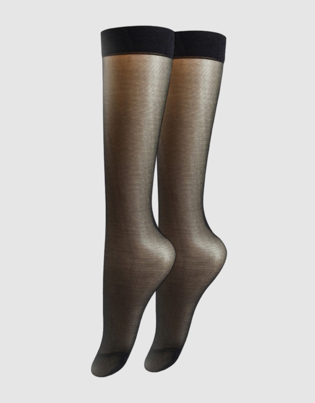 High Heel Jungle - Ultra Sheer Calf Socks - 2 Pack
