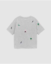 ARKET - Embroidered T-Shirt - Kids-Teens