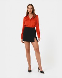 Forcast - Mae Satin Shirt