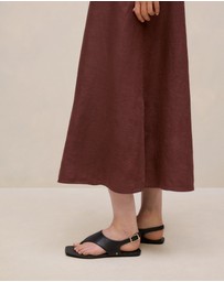 Trenery - Marlo Sandal in Black