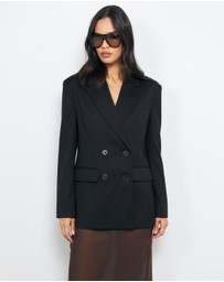 AERE - Double Breasted Blazer