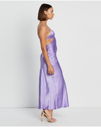 Third Form - Crush Bias Tri Midi Dress