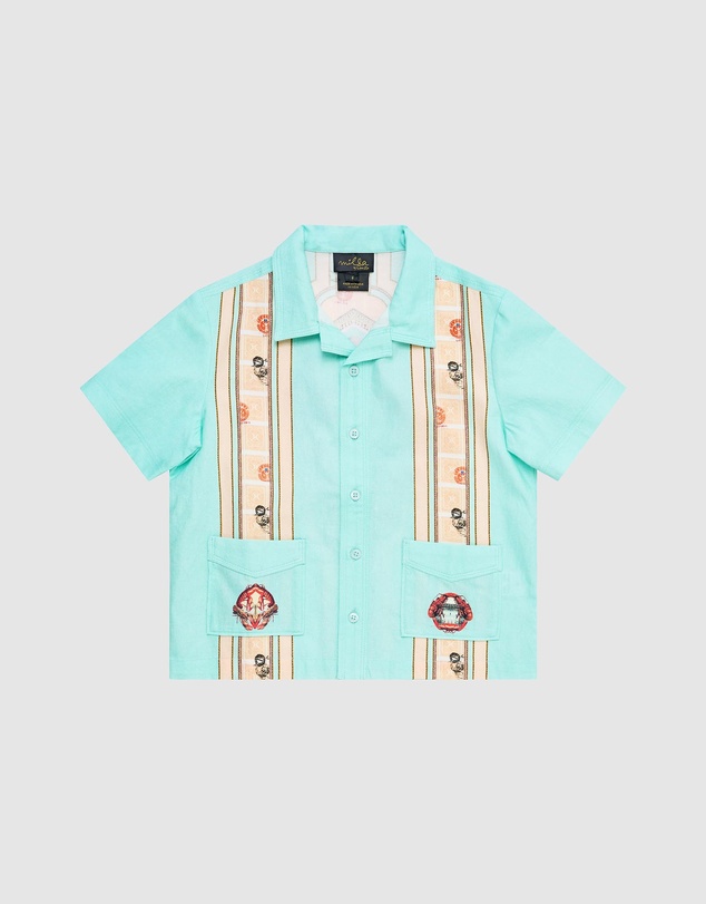 Camilla - SS Cabana Shirt - Kids-Teens