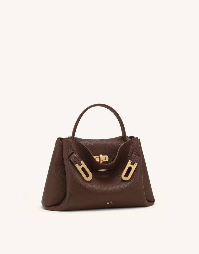 JW PEI - Rhea Small Pebbled Top Handle Crossbody Bag