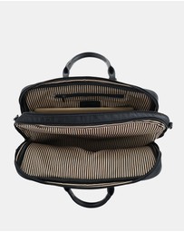 Pierre Cardin - Pierre Cardin Men's Nylon Classic Business Laptop Bag
