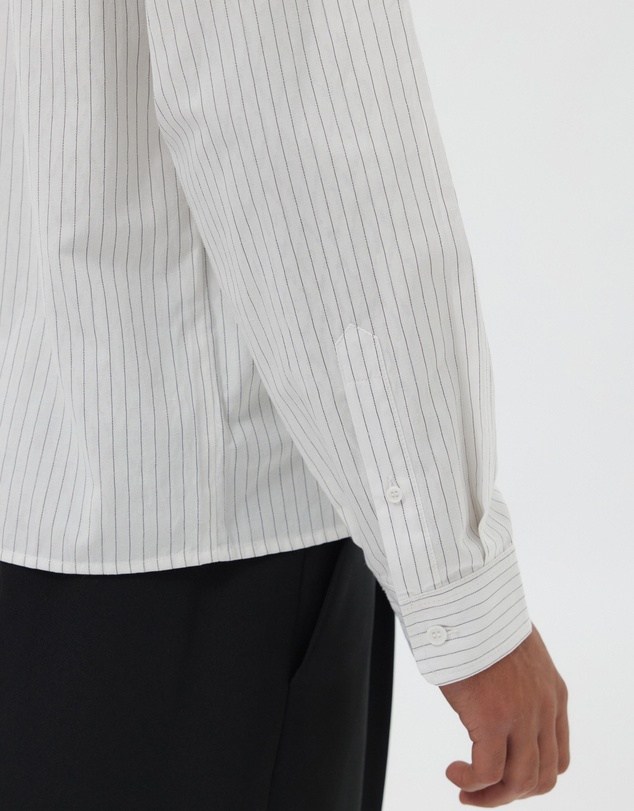 AERE - Echo Stripe Boxy Shirt