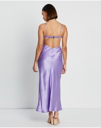 Third Form - Crush Bias Tri Midi Dress