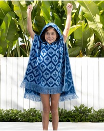 Bambury - Cocos Kids Poncho Cobalt