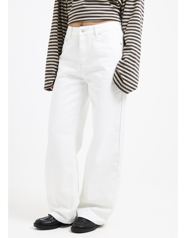 Subtitled - Alexa Mid Rise Relaxed Denim Jeans