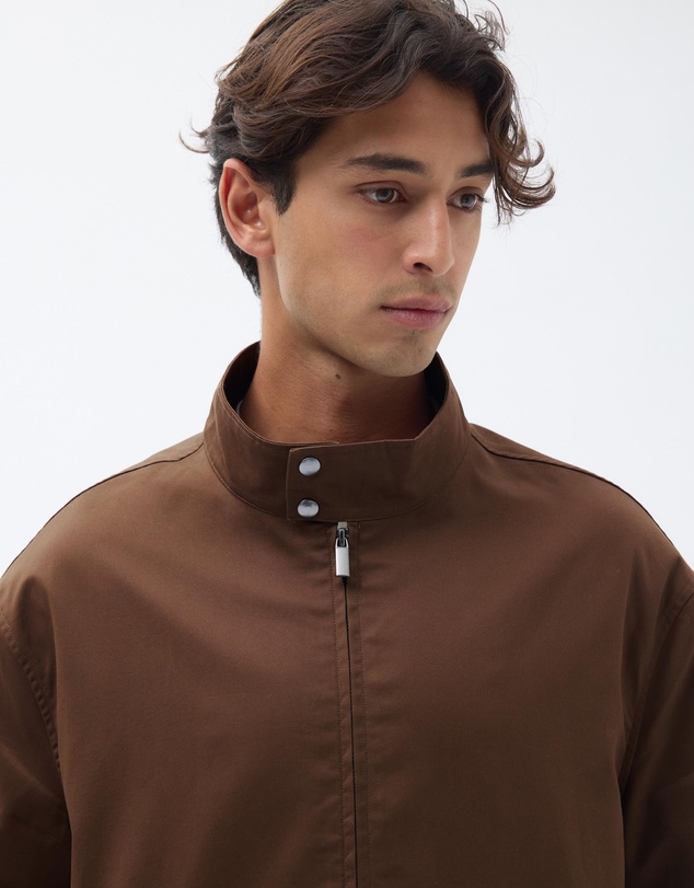 AERE - Organic Cotton Bomber Jacket