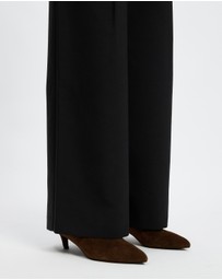 AERE - Nara Suede Heeled Boots