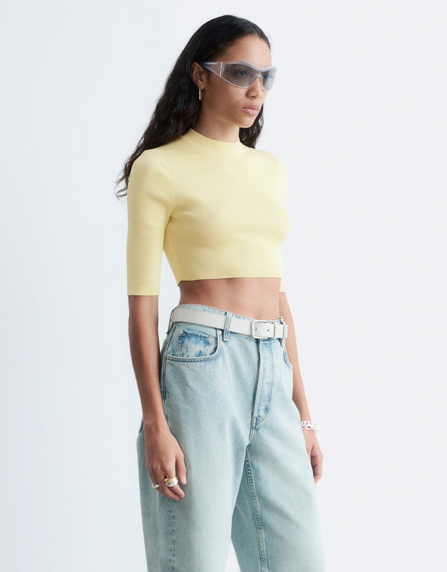 & Other Stories - Slim-Fit Cropped T-Shirt