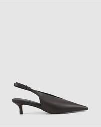 Siren - Fly Point Toe Slingbacks