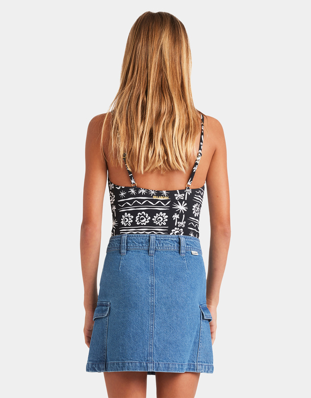 Billabong - Girls 8 to 16 Hilary Carko Denim Skirt