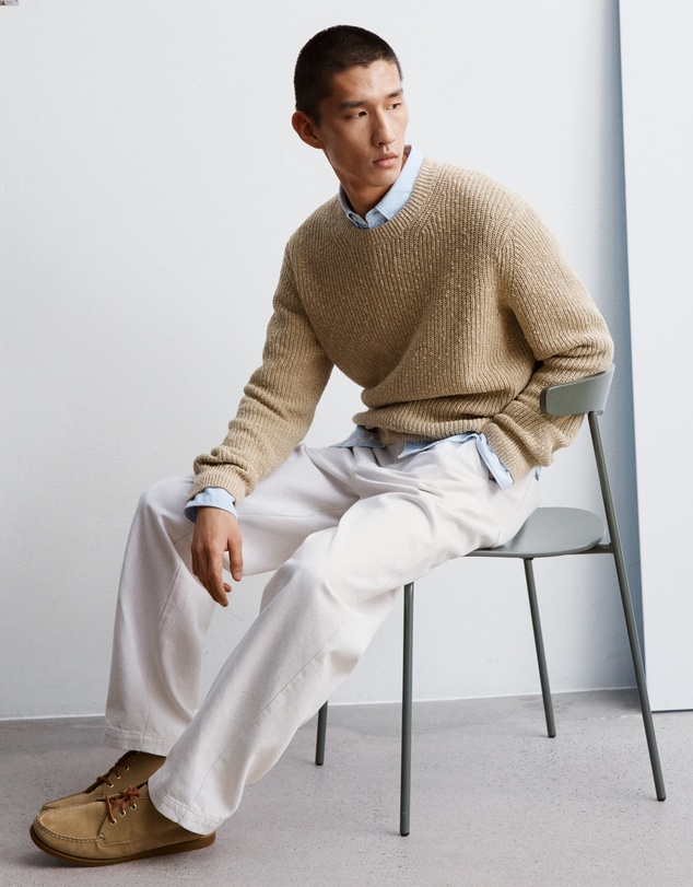 ARKET - Loose Cotton Linen Trousers