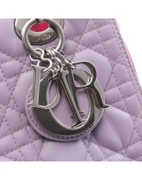 Pre-Loved by Azura Reborn - Pre-Loved Medium Bicolor Lambskin Cannage Lady Dior
