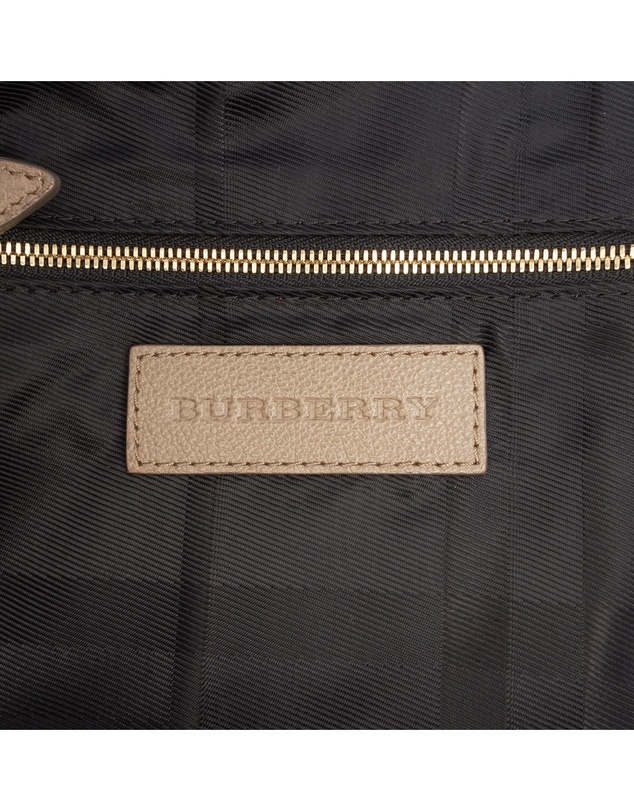 Burberry - Pre-Loved Medium Leather Kirley Satchel