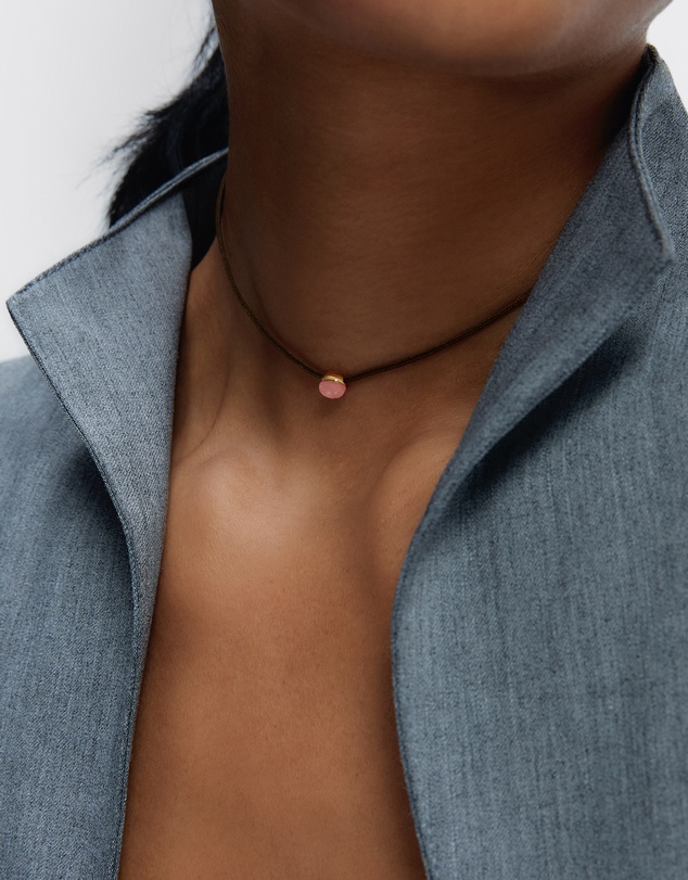 PDPAOLA - Rhodochrosite Orion Cord Necklace