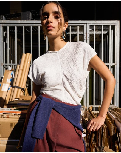 Forcast - Pricilla Draped Top