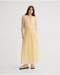 Oxford - Alina Pleated Skirt Dress