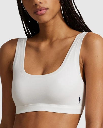 Polo Ralph Lauren - Club Cotton Wirefree Unlined Scoop Bralette