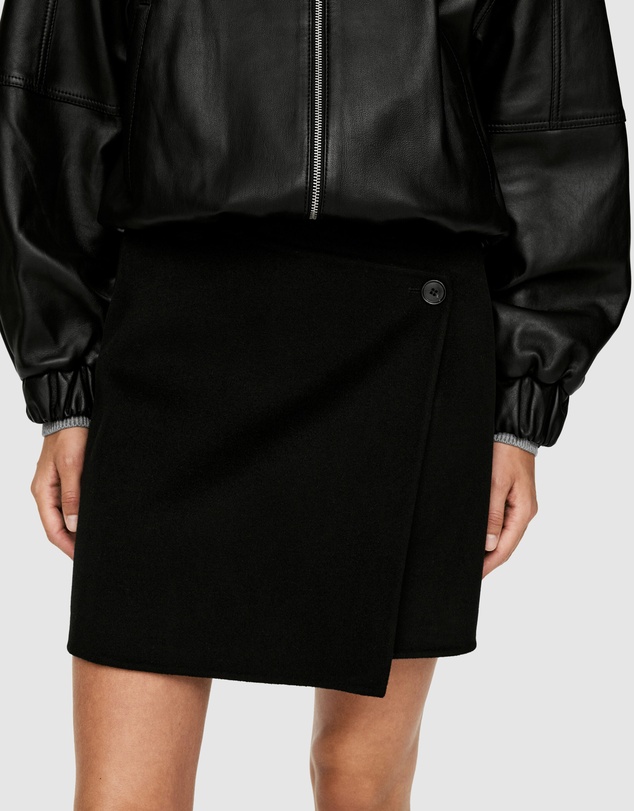 ARKET - Doublé Wool-Blend Skirt