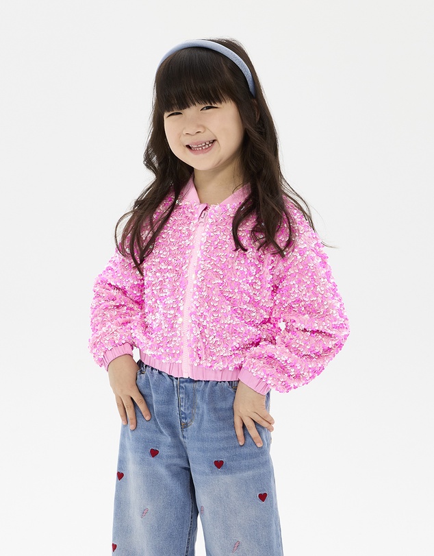 Rock Your Kid - Good Times Glitzy Bomber Jacket