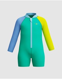 Speedo - LS Zip Sunsuit - Babies-Kids
