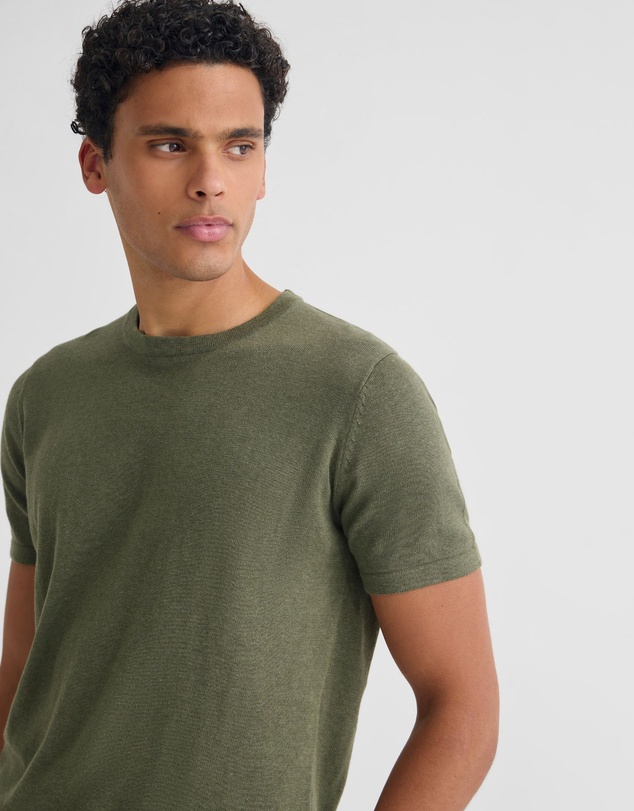Oxford - Theo Knitted T Shirt