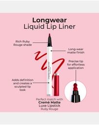 MCoBeauty - Longwear Liquid Lip Liner - Ruby Rouge