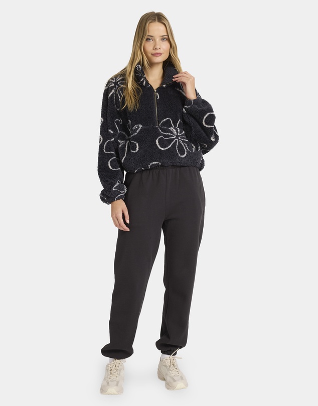 Billabong - Womens Good Life Half Zip Fleece Jumper