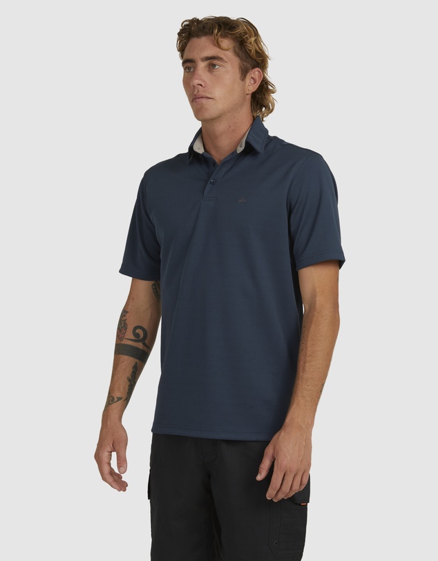 Quiksilver - Mens Waterman Water Short Sleeve Polo Shirt