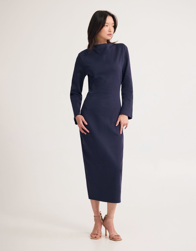 Oxford - Rebecca Ponti Long Sleeve Dress