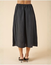 CAMIXA - Maddie Linen Midi Skirt