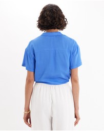 Amelius - Amabel Short Sleeve Crop Shirt
