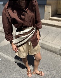 CAMIXA - Lulu Silk Shorts