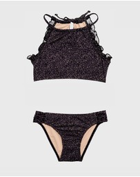 Aqua Blu Kids - Ocelot Halter Bikini Set - Teens