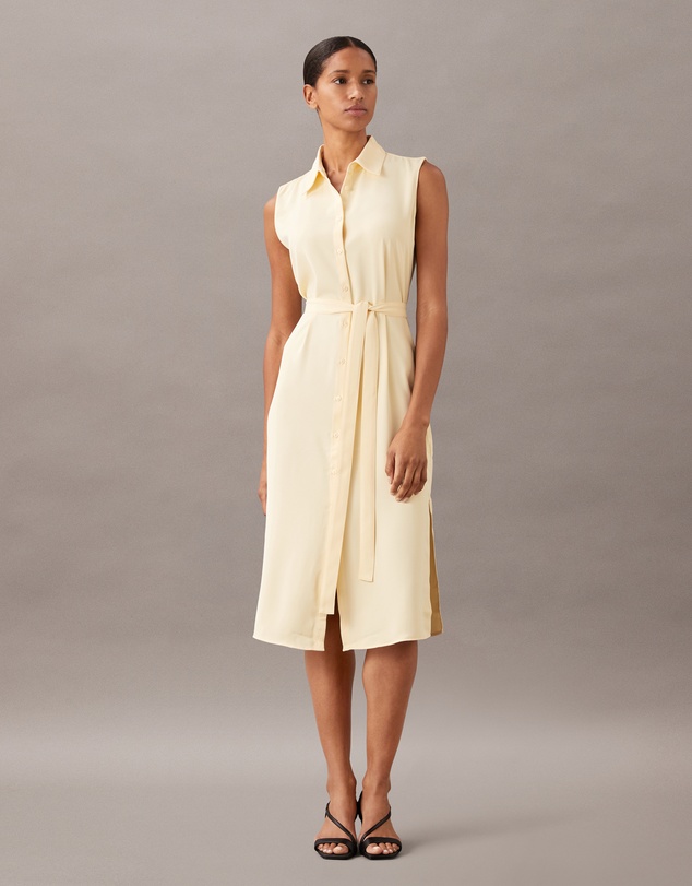 Calvin Klein - Sleeveless Shirt Dress