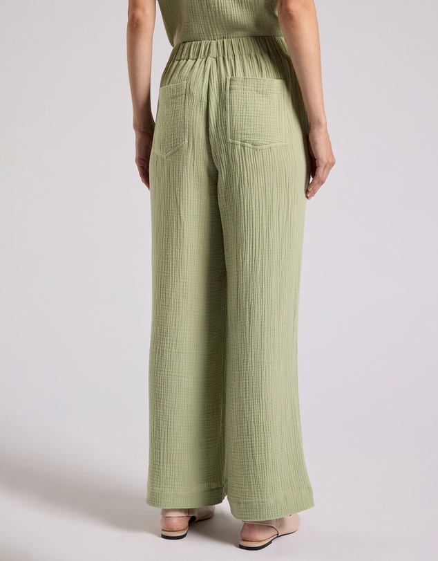 David Lawrence - Maurine Cotton Crinkle Pants