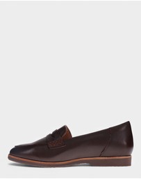 Mia Vita - Remi Casual Slip-On - Chocolate