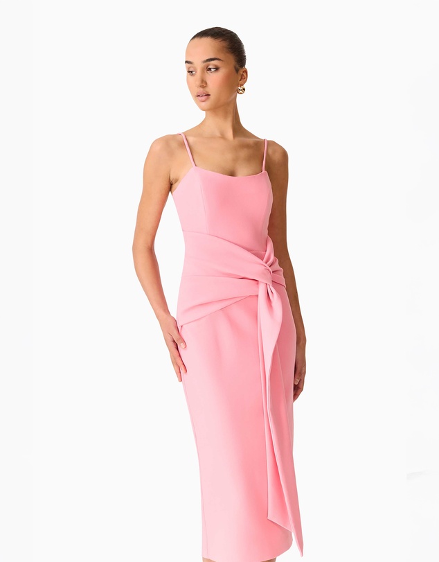 Elliatt - Risa Twist Tie Midi Dress