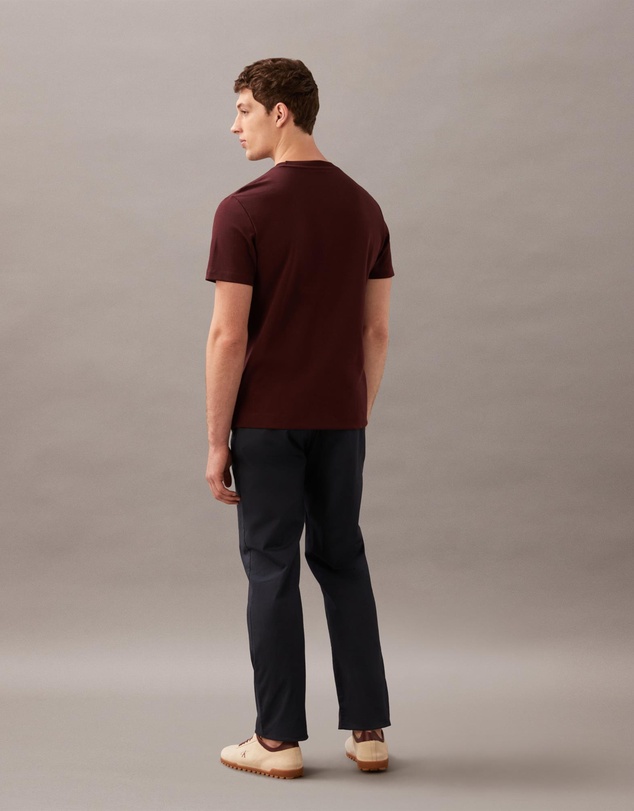 Calvin Klein - Embroidered Monogram Logo T-Shirt