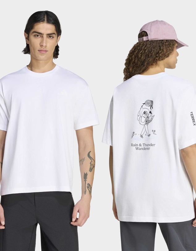 adidas Performance - TERREX WANDERER GRAPHIC T-SHIRT Mens
