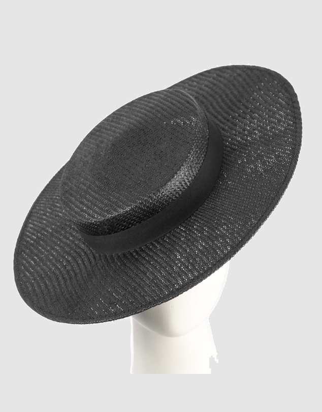 Max Alexander - Black Boater Hat