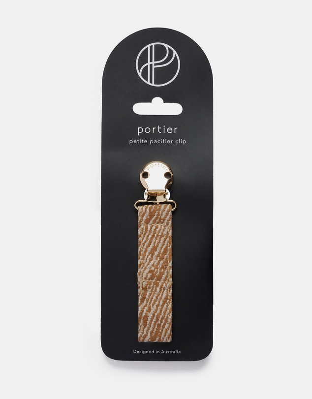 portier - Petite Pacifier Clip - Arkose